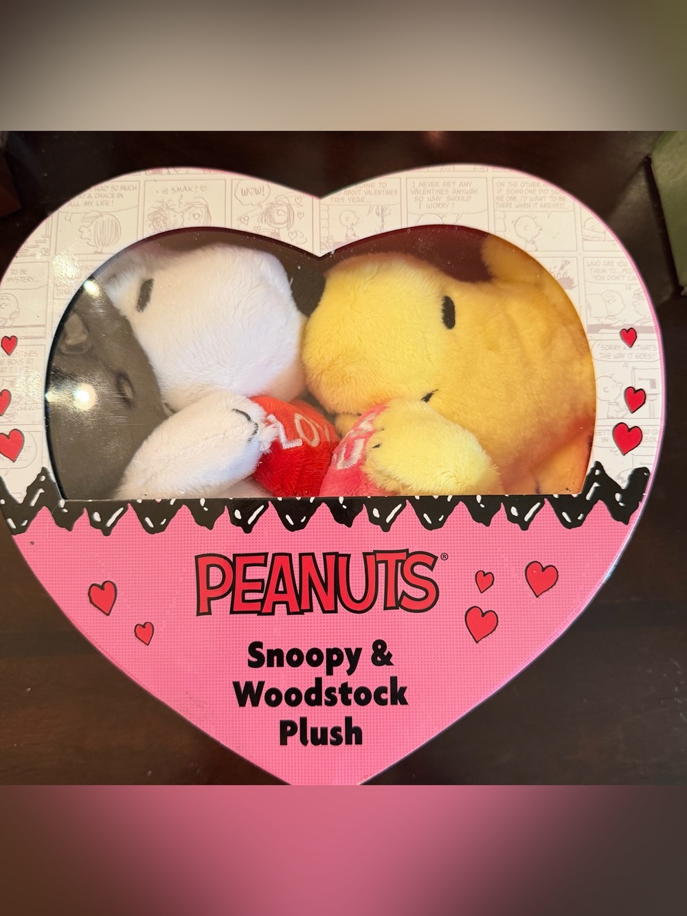 New Peanuts Snoopy and Woodstock plush gift set